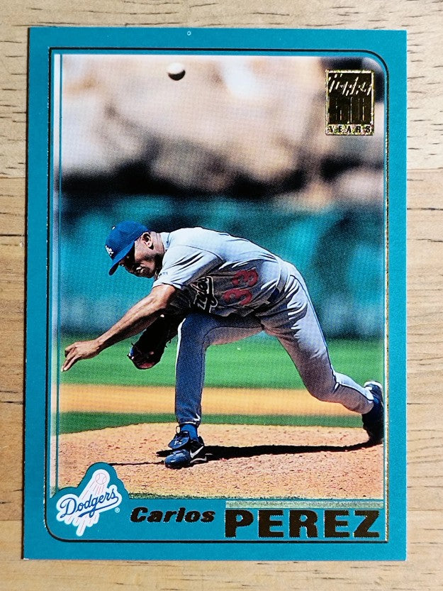 2001 Topps #530 Carlos Perez