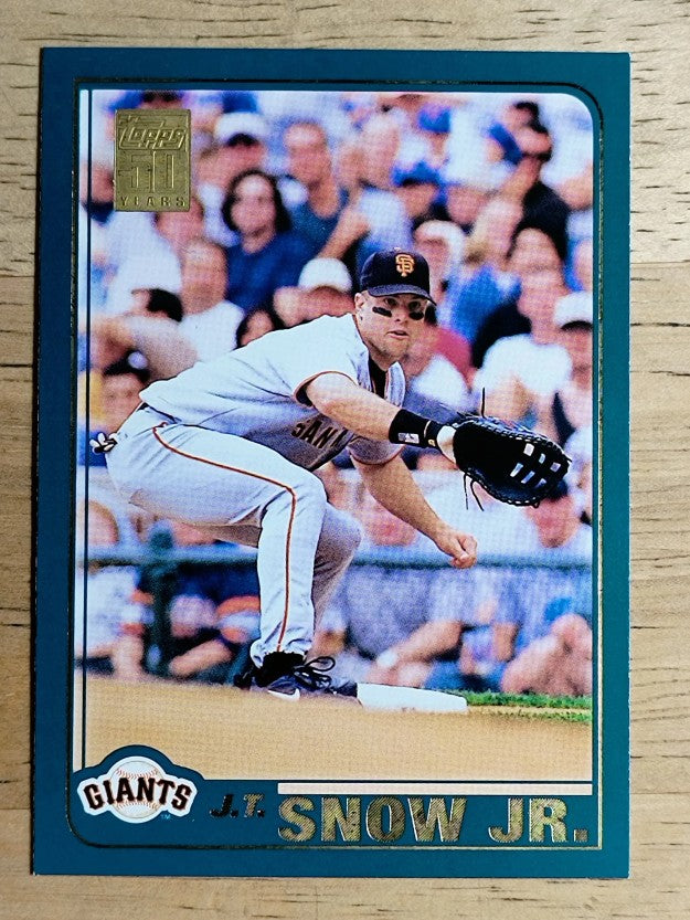 2001 Topps #531 J.T. Snow