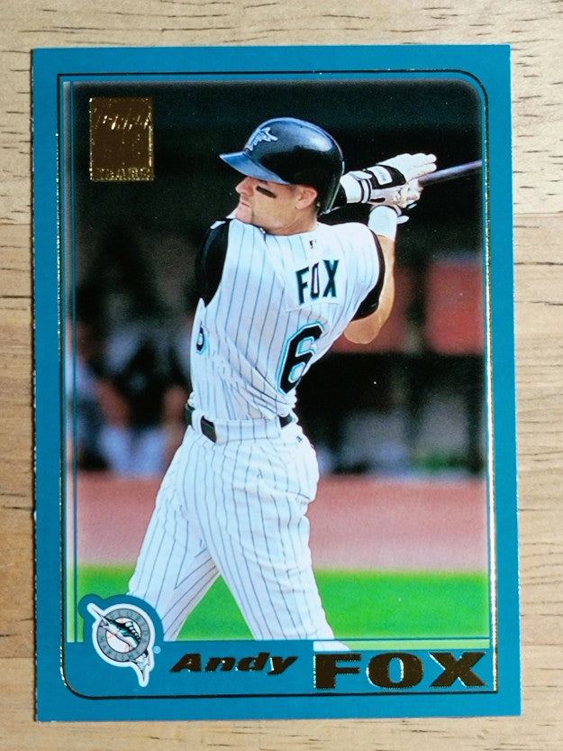 2001 Topps #542 Andy Fox