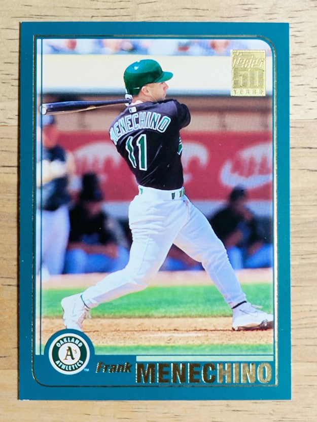 2001 Topps #544 Frank Menechino RC