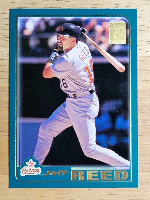 2001 Topps #548 Jeff Reed