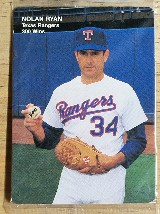 1991 Mother's Ryan #4 Nolan Ryan/Front pose, Ball in hand