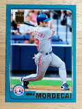 2001 Topps #549 Mike Mordecai