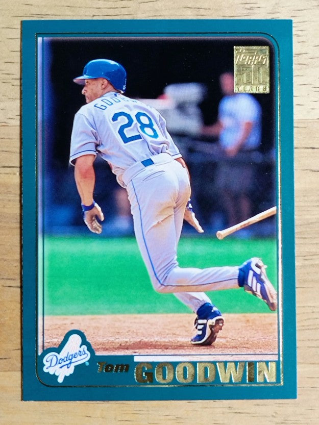 2001 Topps #555 Tom Goodwin