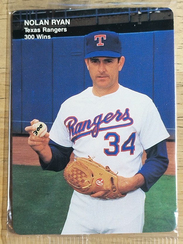 1991 Mother's Ryan #4 Nolan Ryan/Front pose, Ball in hand