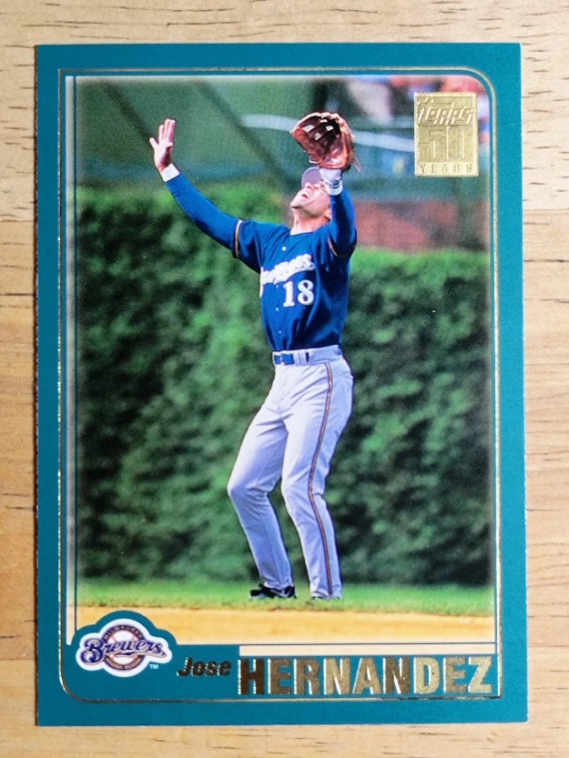 2001 Topps #631 Jose Hernandez