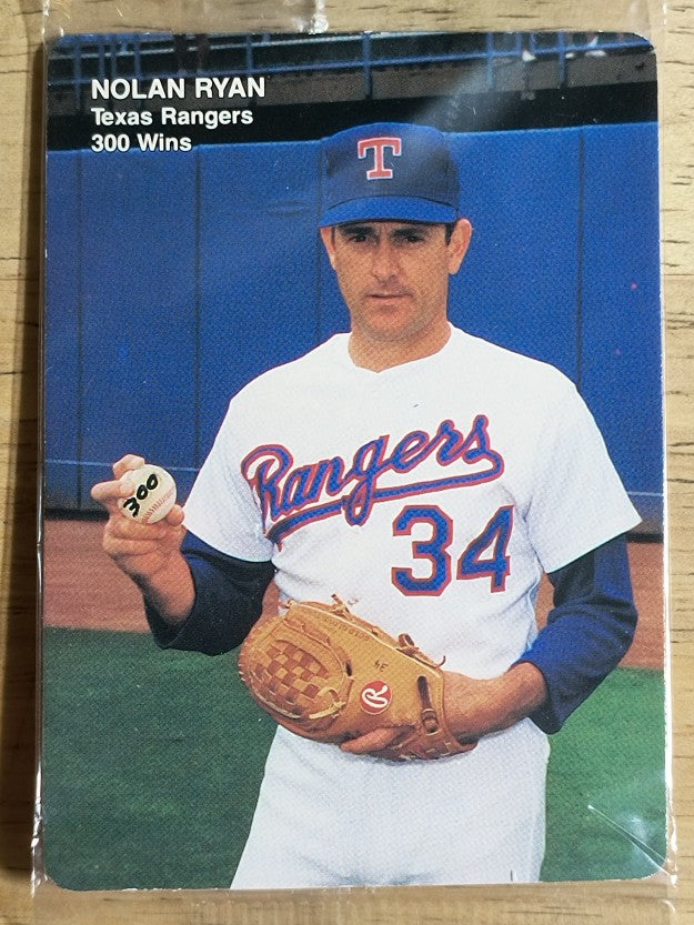 1991 Mother's Ryan #4 Nolan Ryan/Front pose, Ball in hand