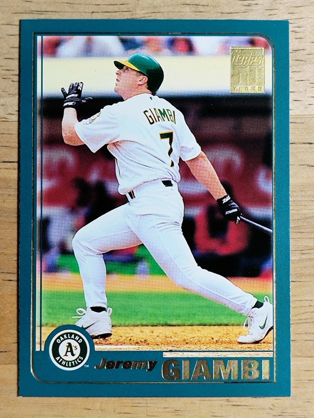 2001 Topps #641 Jeremy Giambi