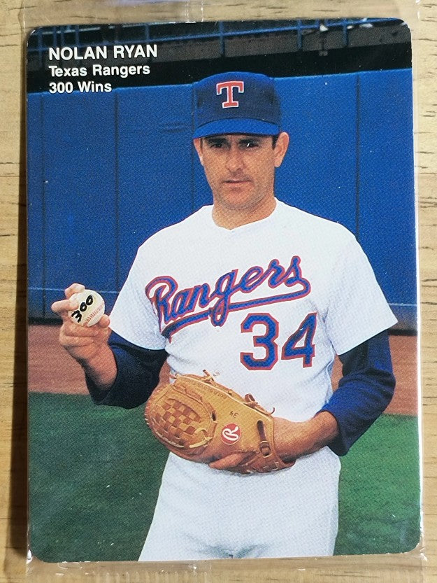 1991 Mother's Ryan #4 Nolan Ryan/Front pose, Ball in hand