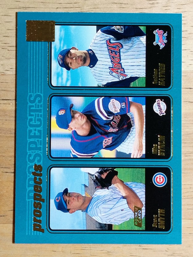 2001 Topps #729 Steve Smyth RC/Mike Bynum/Nathan Haynes