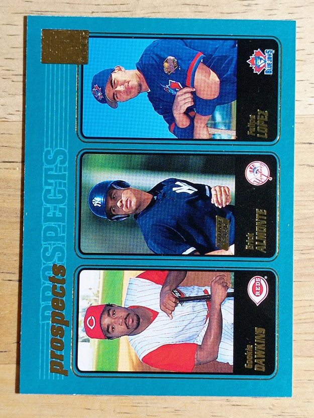 2001 Topps #732 Erick Almonte RC/Felipe Lopez
