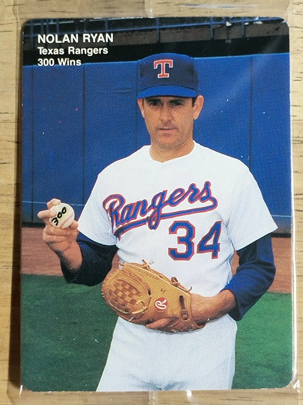 1991 Mother's Ryan #4 Nolan Ryan/Front pose, Ball in hand