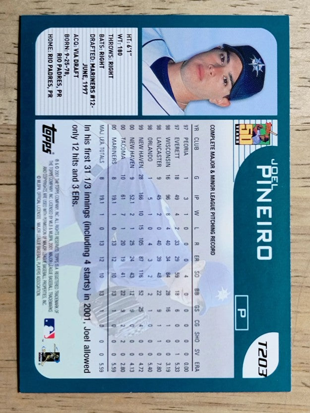 2001 Topps Traded #T203 Joel Pineiro