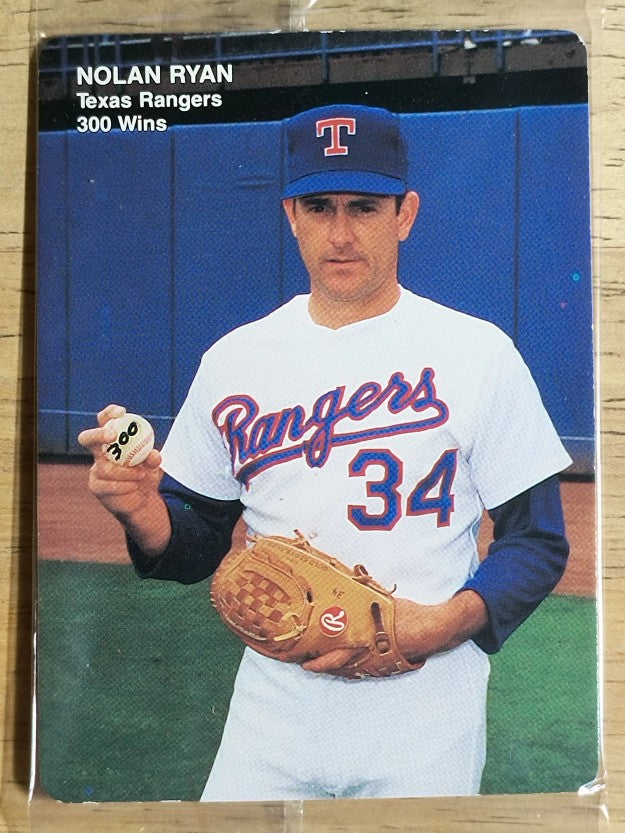 1991 Mother's Ryan #4 Nolan Ryan/Front pose, Ball in hand