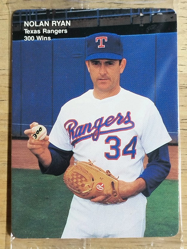 1991 Mother's Ryan #4 Nolan Ryan/Front pose, Ball in hand