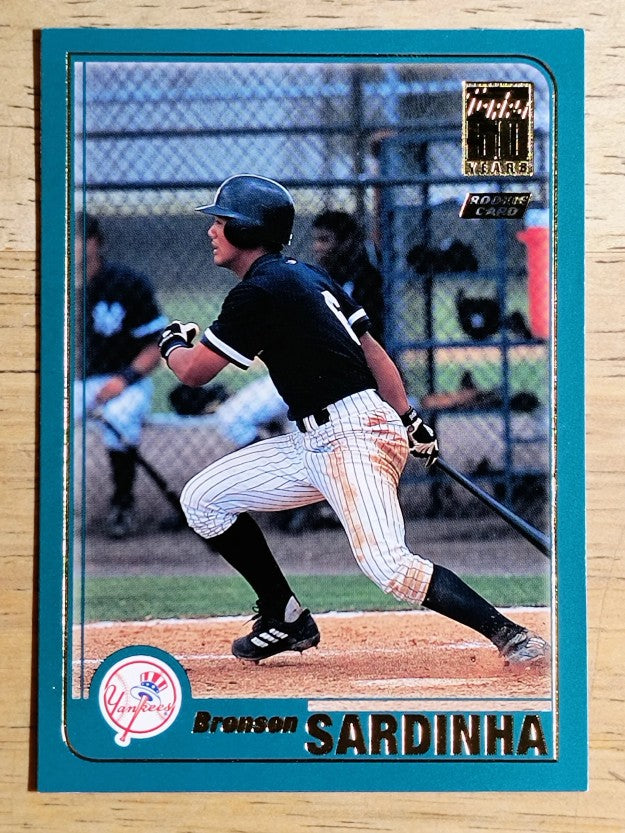 2001 Topps Traded #T260 Bronson Sardinha RC
