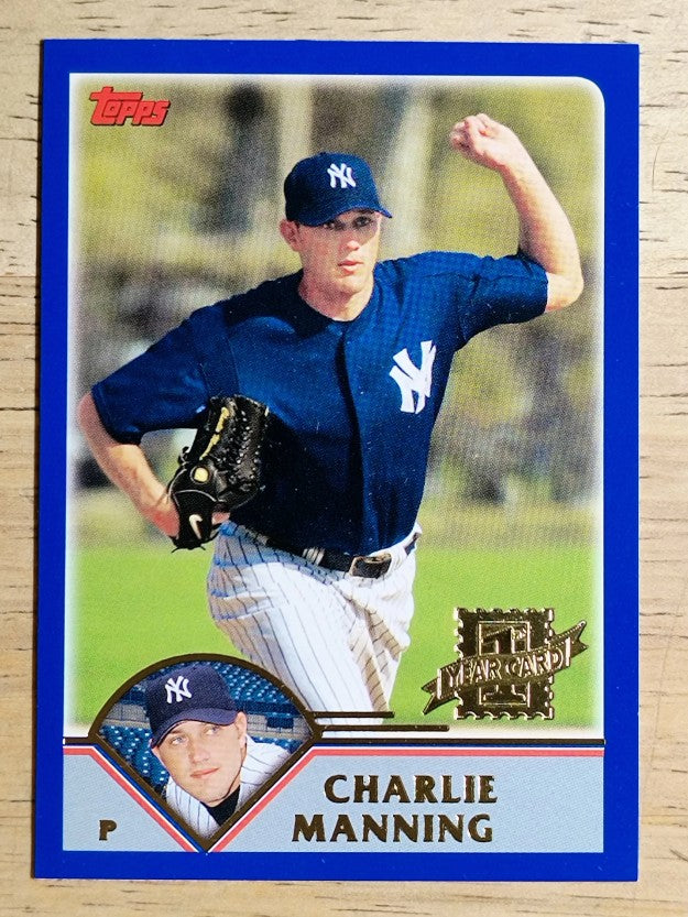 2003 Topps Traded #T174 Charlie Manning FY RC