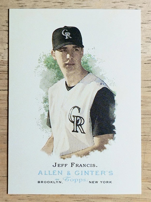 2006 Topps Allen and Ginter #161 Jeff Francis