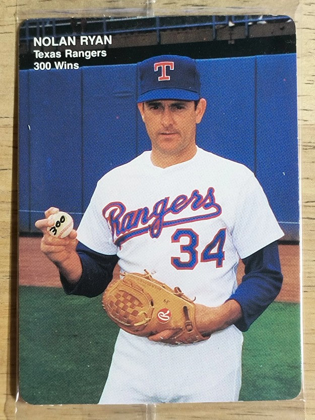 1991 Mother's Ryan #4 Nolan Ryan/Front pose, Ball in hand