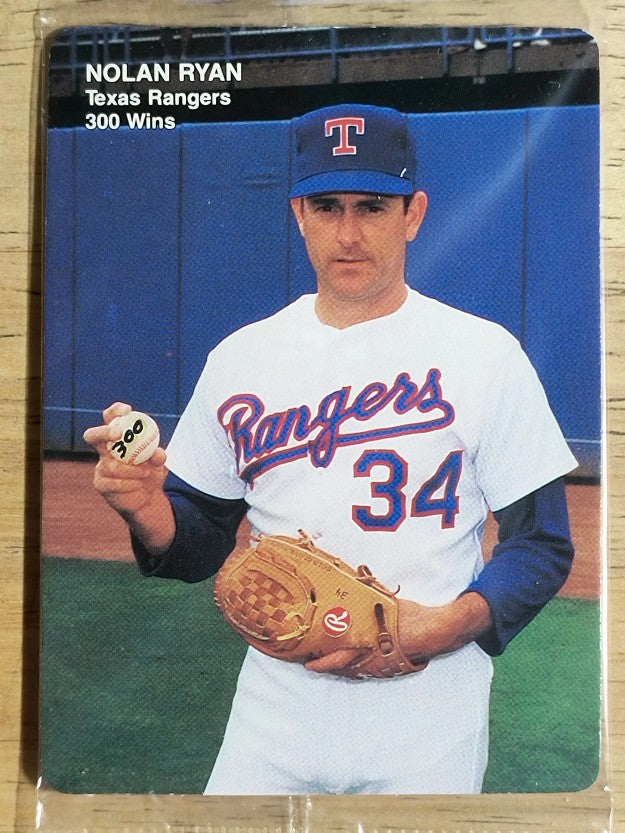 1991 Mother's Ryan #4 Nolan Ryan/Front pose, Ball in hand