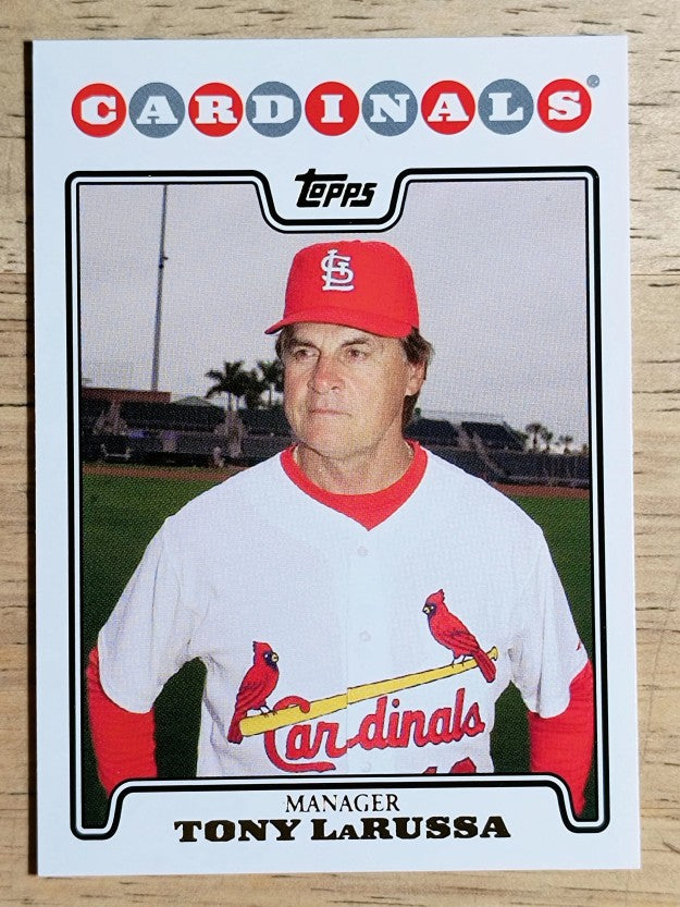 2008 Topps Gold Foil #285 Tony LaRussa MG