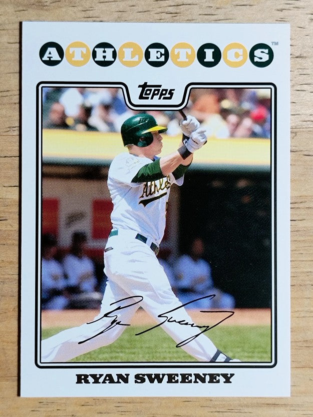 2008 Topps Update #UH44 Ryan Sweeney