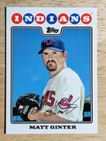 2008 Topps Update #UH54 Matt Ginter