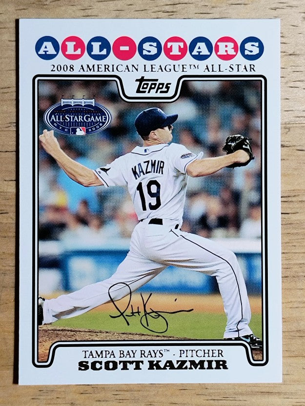 2008 Topps Update #UH58 Scott Kazmir AS