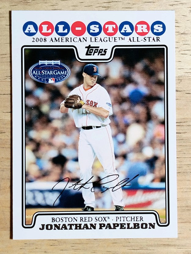 2008 Topps Update #UH68 Jonathan Papelbon AS
