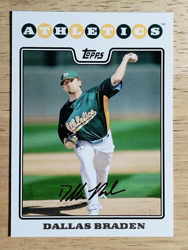 2008 Topps Update #UH78 Dallas Braden