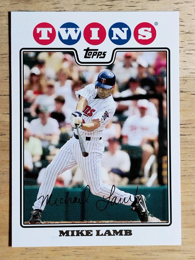 2008 Topps Update #UH115 Mike Lamb