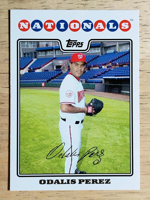 2008 Topps Update #UH116 Odalis Perez