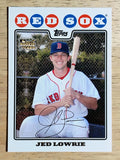 2008 Topps Update #UH117 Jed Lowrie