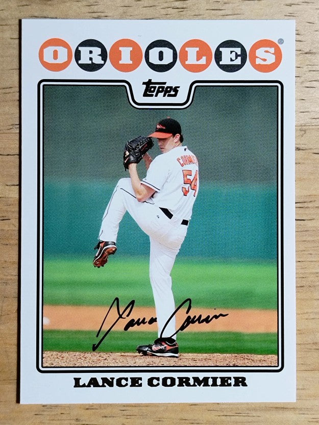 2008 Topps Update #UH199 Lance Cormier