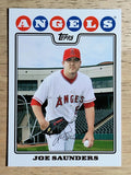 2008 Topps Update #UH210 Joe Saunders
