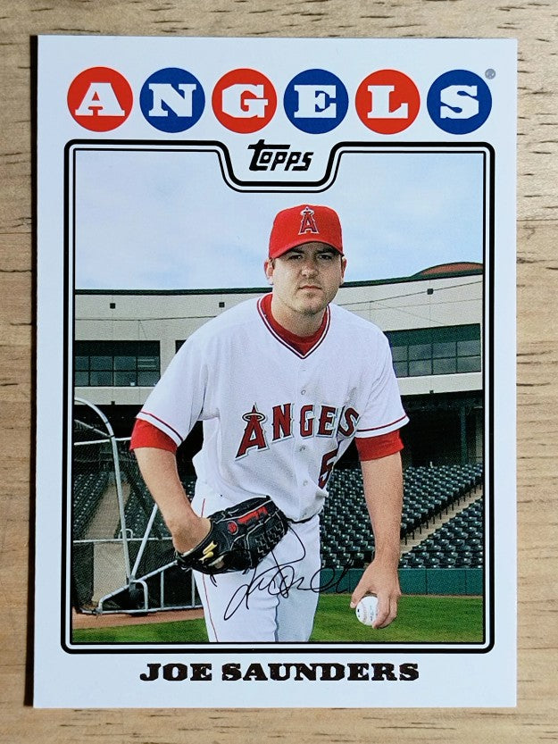 2008 Topps Update #UH210 Joe Saunders