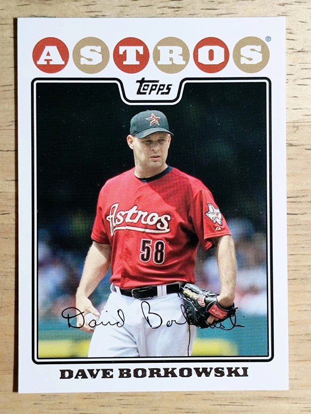 2008 Topps Update #UH222 Dave Borkowski