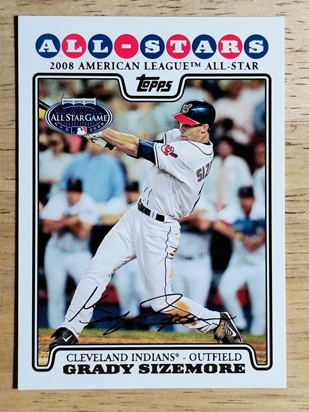 2008 Topps Update #UH233 Grady Sizemore AS