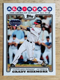 2008 Topps Update #UH233 Grady Sizemore AS