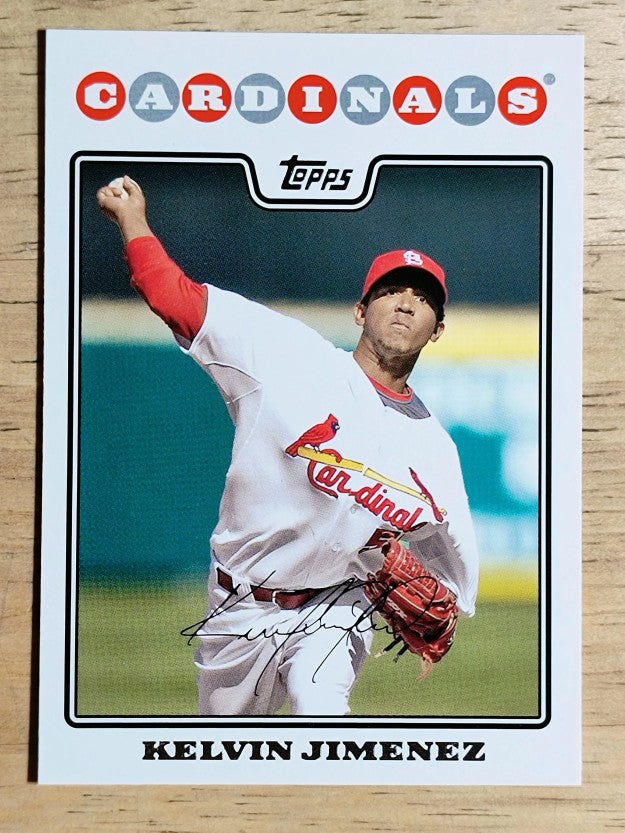 2008 Topps Update #UH246 Kelvin Jimenez