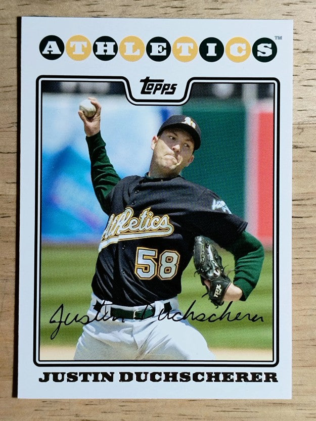 2008 Topps Update #UH270 Justin Duchscherer
