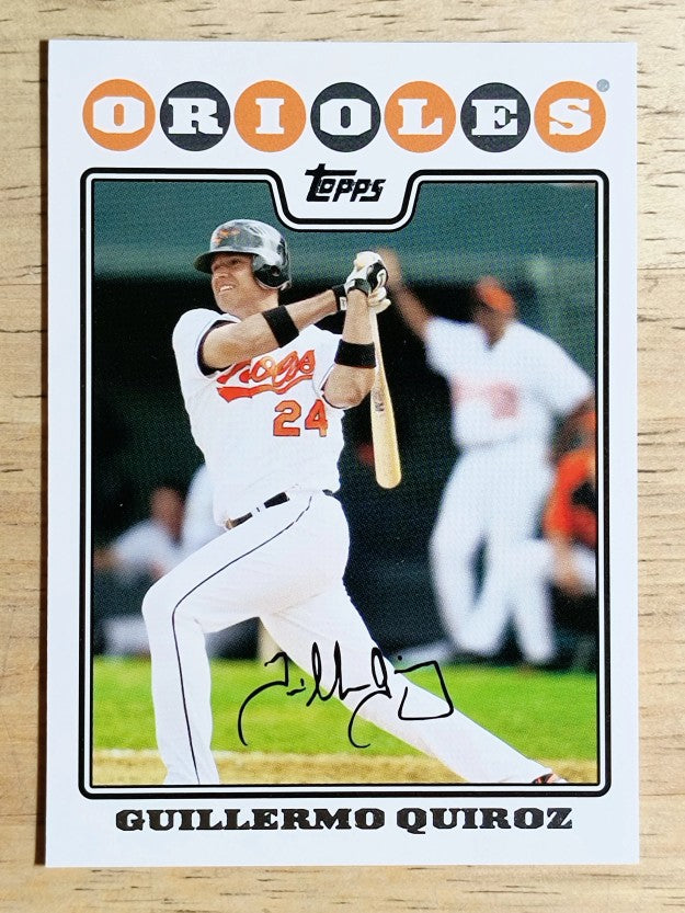 2008 Topps Update #UH272 Guillermo Quiroz