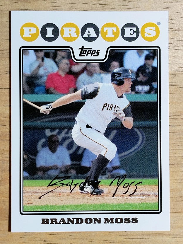 2008 Topps Update #UH302 Brandon Moss