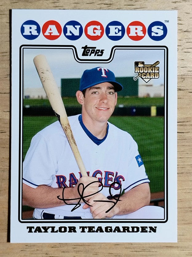 2008 Topps Update #UH303 Taylor Teagarden RC
