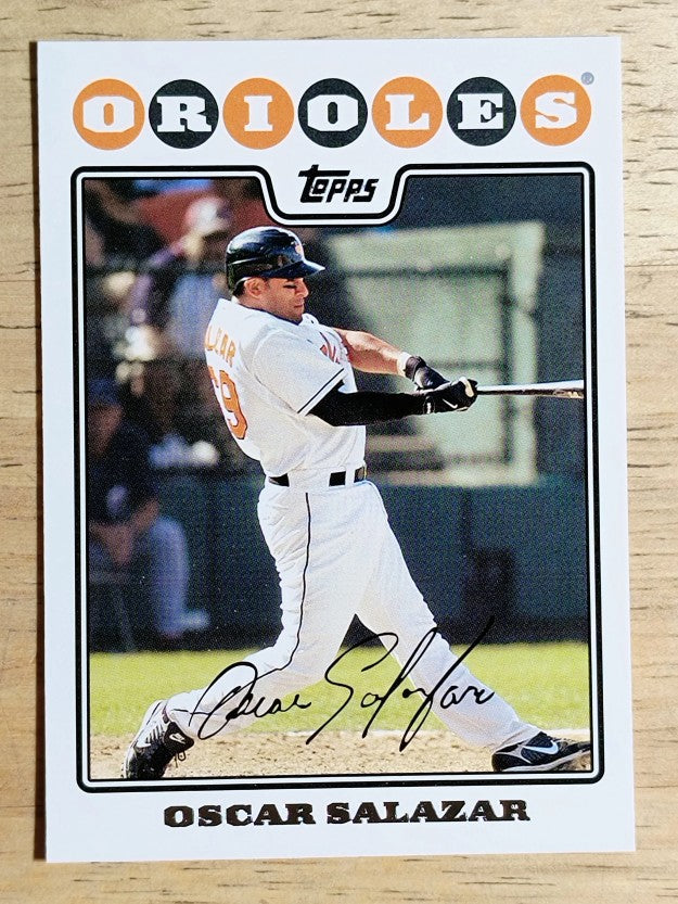 2008 Topps Update #UH311 Oscar Salazar