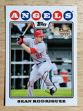 2008 Topps Update #UH315 Sean Rodriguez