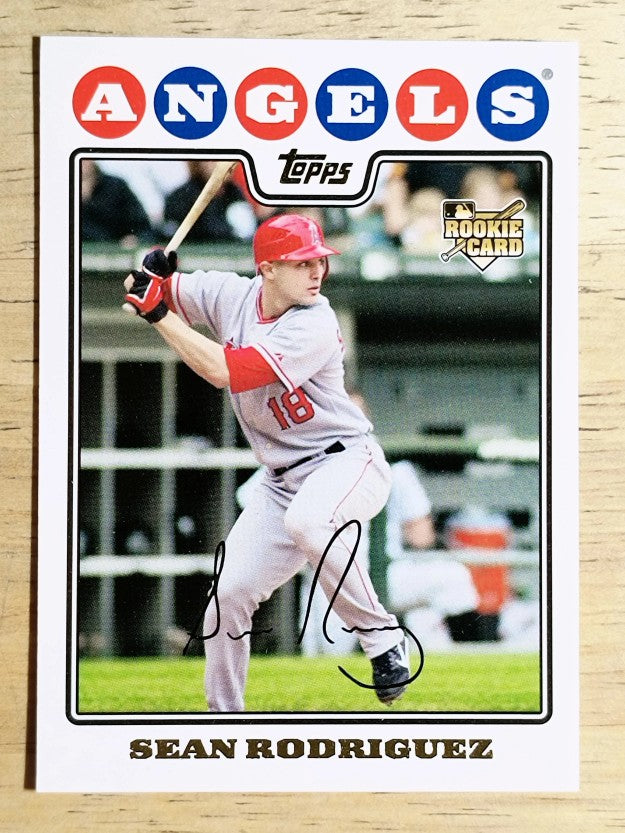 2008 Topps Update Gold Foil #UH315 Sean Rodriguez