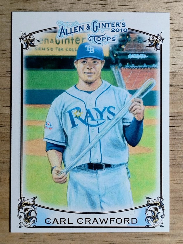 2010 Topps Allen and Ginter Baseball Highlights #AGHS7 Carl Crawford