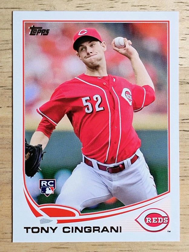 2013 Topps Mini #142 Tony Cingrani