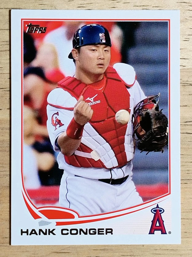 2013 Topps Mini #336 Hank Conger